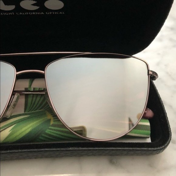 Garrett Leight Reflective Lenses Sunglasses ZEPHYR - Picture 4 of 10